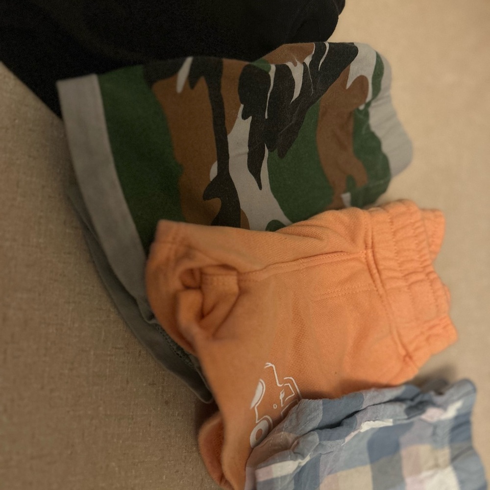 Garanimals Camouflage and Orange Kids Shorts